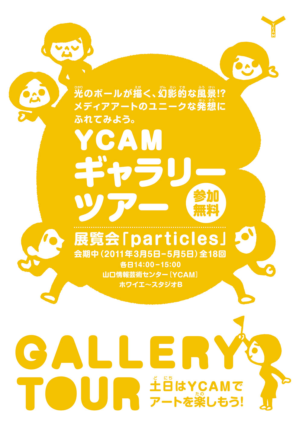 山口情報芸術センター［YCAM］：YCAMギャラリー　ポスター